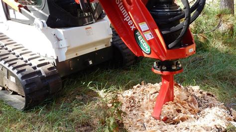 skid steer stump grinder rental|bobcat stump grinder for rent.